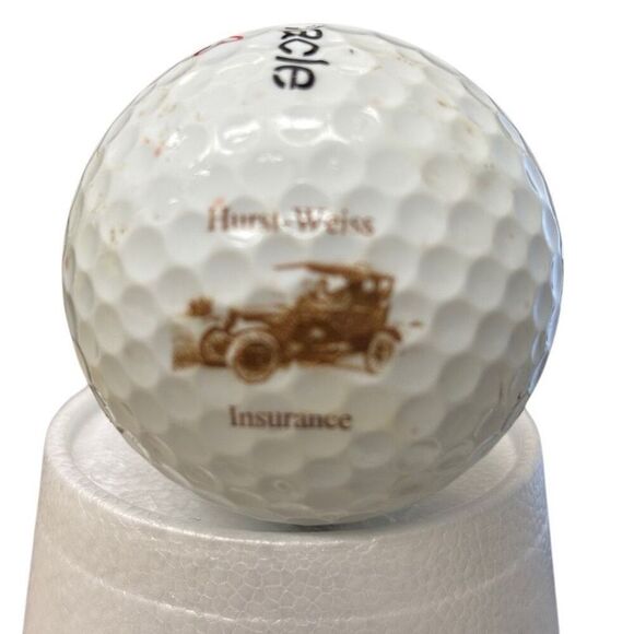 Hurst-Weiss Insurance Pinnacle Gold LS Golf Ball - Picture 1 of 6
